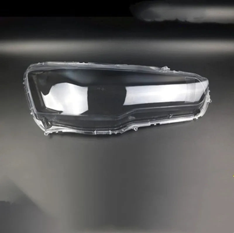 Transparent plastic headlight housing cover for car lighting protection