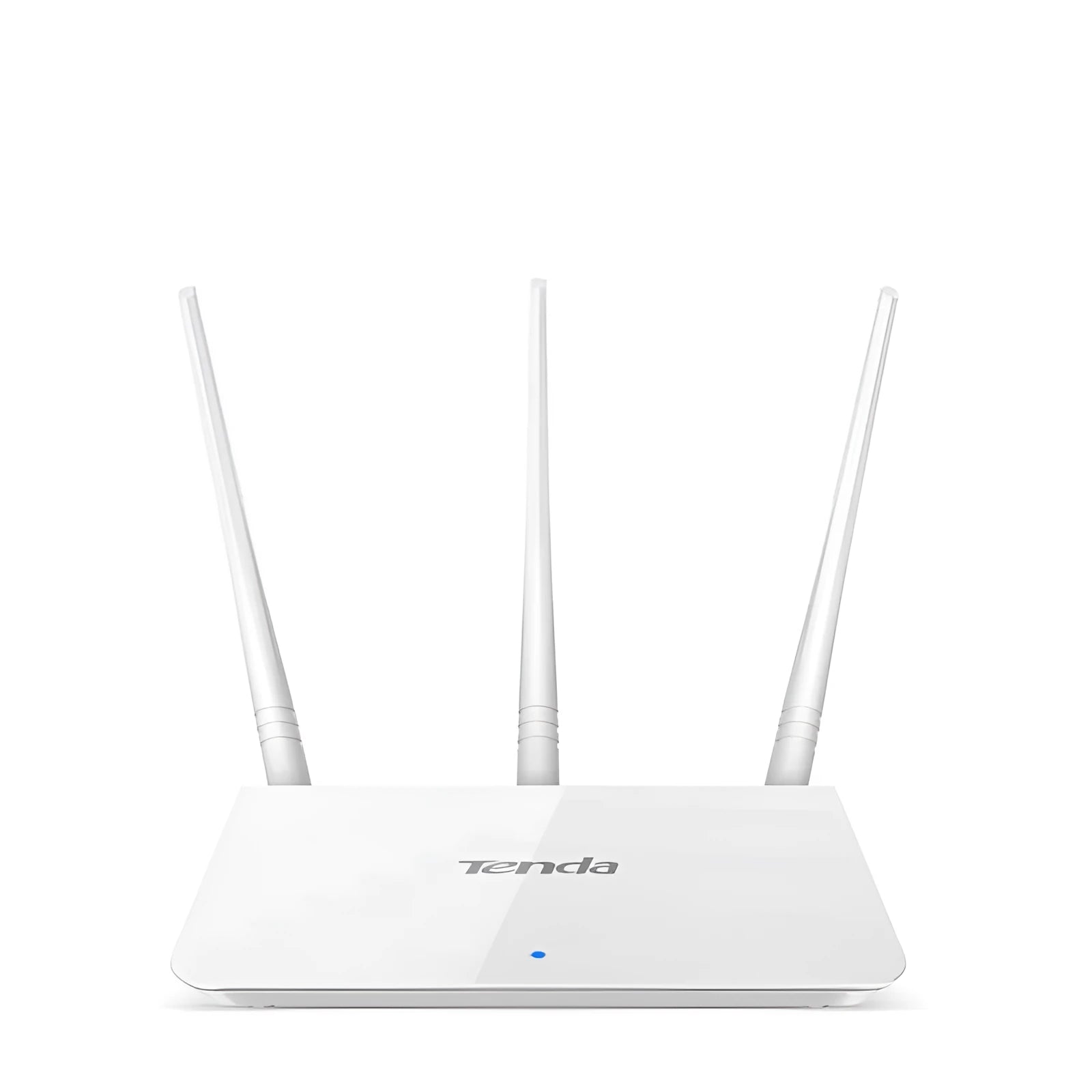 White US style dual-band wireless router for 2.4GHz and 5GHz networks, a wired broadband model.