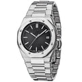 Men's stainless steel automatic mechanical watch with 40mm dial, NH35A movement, luminous hands, and sapphire glass