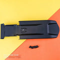 Carbon fibre rear mudguard and fender set for light bee electric off-road bicycle