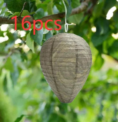 22x28 cm beehive paper lantern in photo colour with honeycomb structure