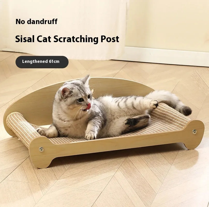 Large sisal cat scratch board in Japanese style heightened design upgrade colour