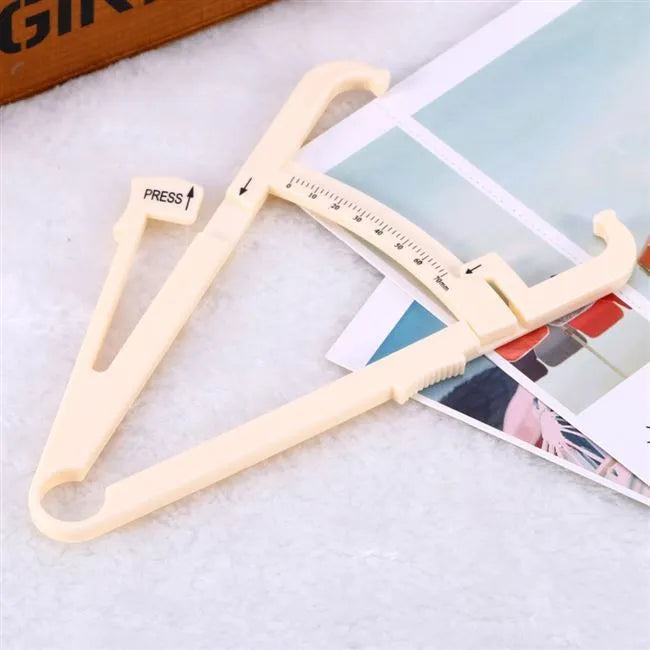 Acrylic body fat caliper for skin fold thickness measurement with 0.001mm accuracy