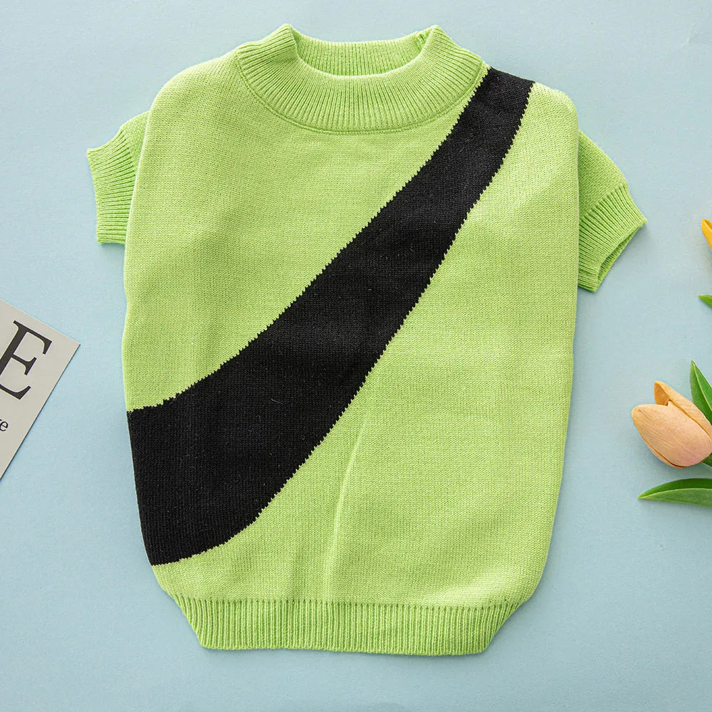 Wool dog sweater for corgis and poodles in various colours and sizes