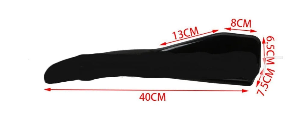 ABS car deflector lights with carbon fibre finish for front and rear installation on General Motors vehicles