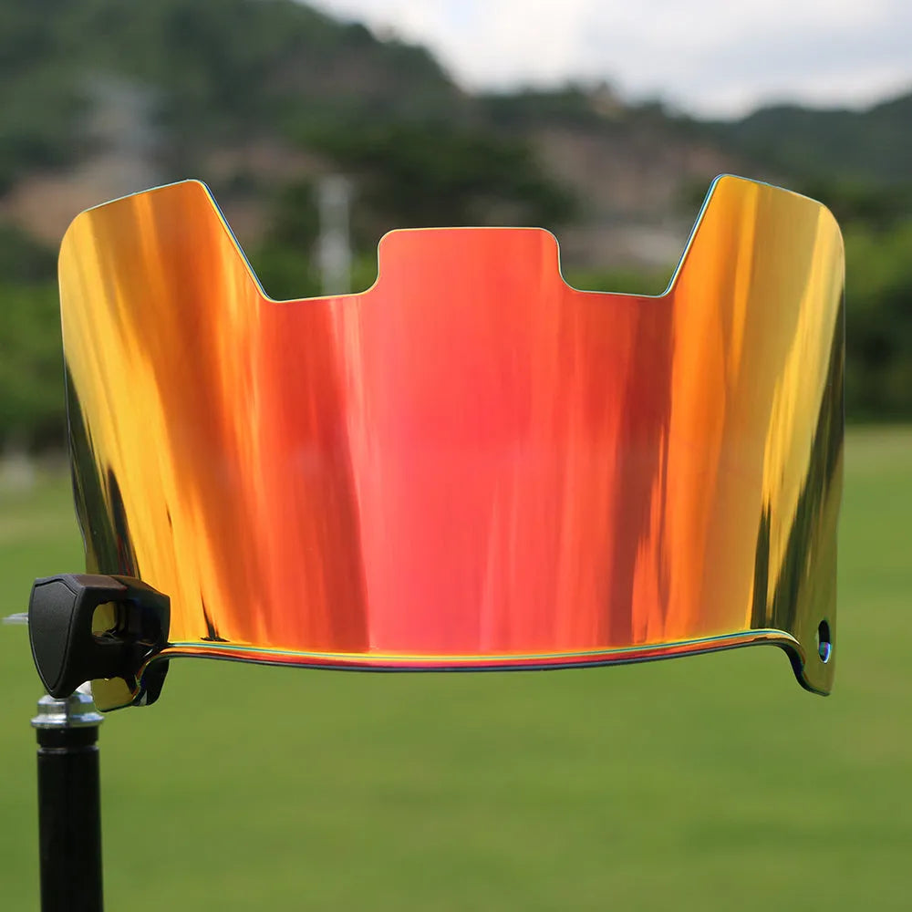 Rugby helmet goggles in multicolour options with tool-free installation system
