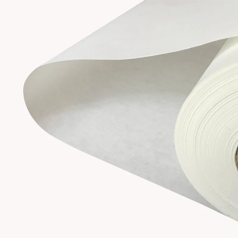 Roll of microjet printable coated rice paper for ancient painting reproduction in art decorative printing