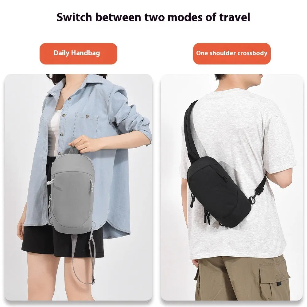 Outdoor girls crossbody bag in six colours with chest positioning and phone compartment