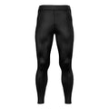 Men's solid colour polyester slimming pants for fitness exercise and all-season everyday wear, sizes S to 2XL