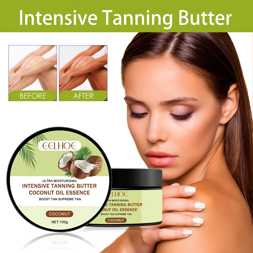Coconut Help Black Frost blackening cream 100g container for outdoor skin tone evening.