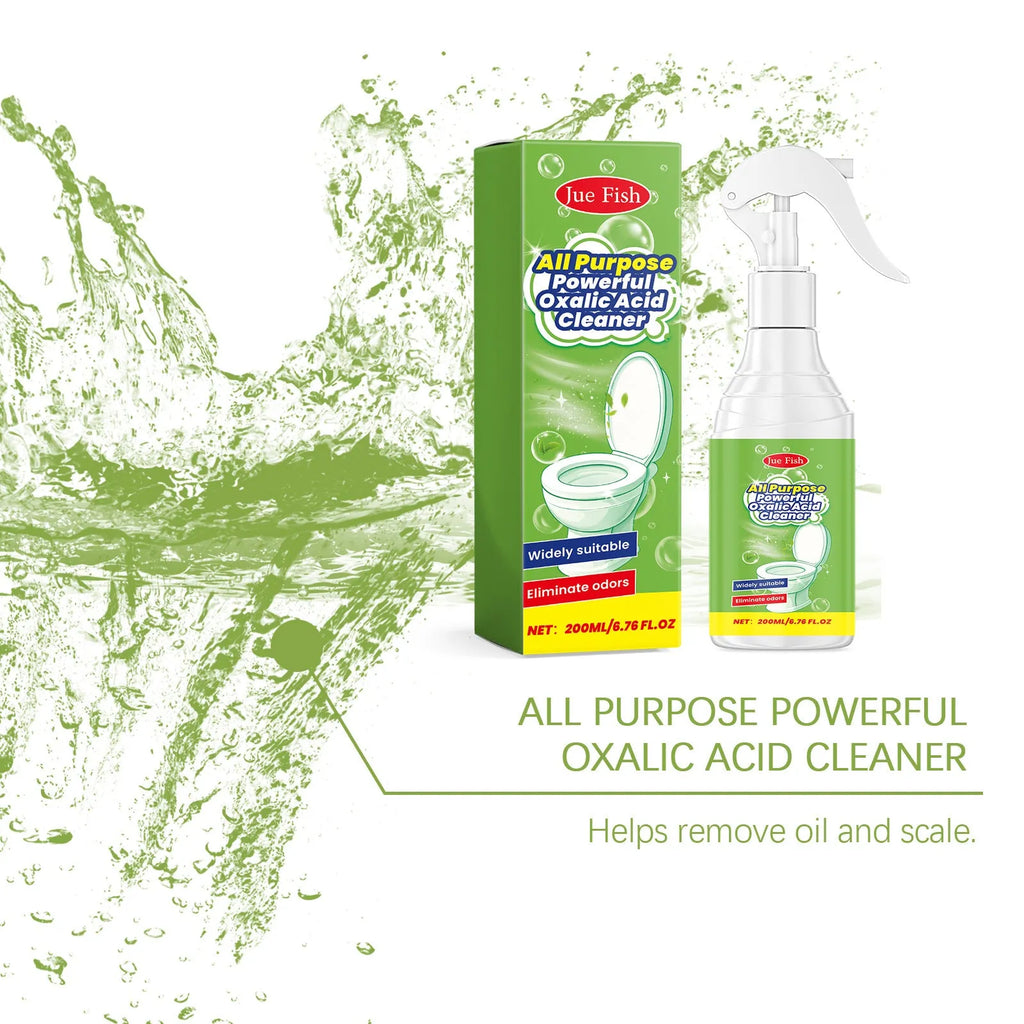 200ml bottle of multi-function household grease cleaning spray with pump dispenser.