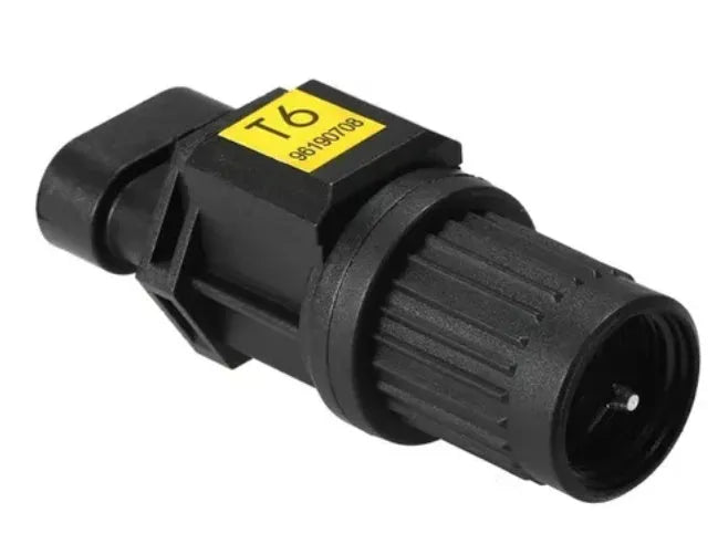 Black plastic automotive speed sensor model 96190708 for odometer and speed measurement