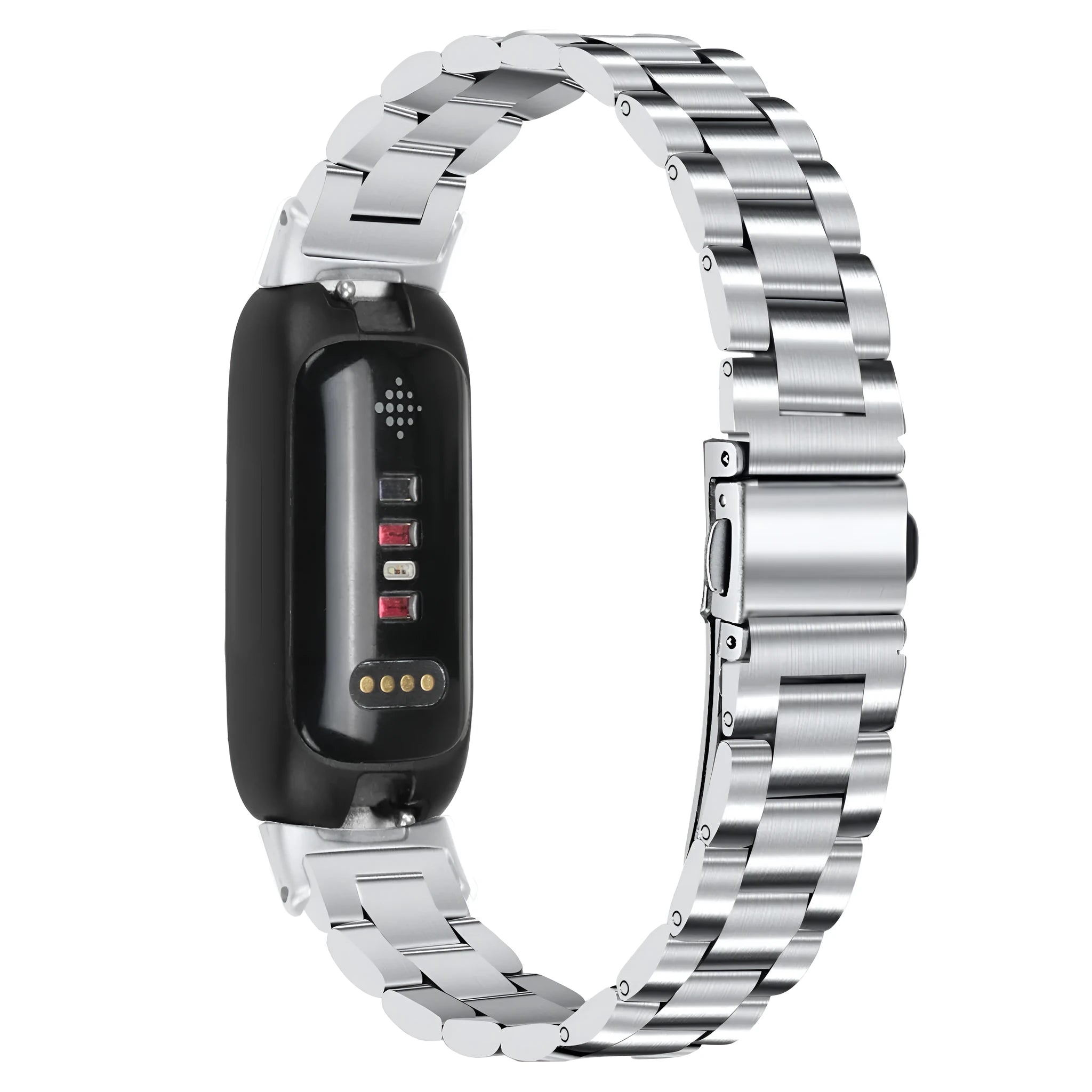 Stainless steel watch strap for Fitbit Inspire 3 fitness tracker in multiple colour options
