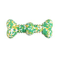 Organic natural rubber dog chew toy in camouflage colours for large breeds and aggressive chewers.