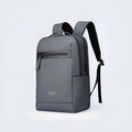 Graphite grey USB charging business backpack with Oxford cloth construction and under 20-litre capacity
