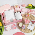 Soy wax aromatherapy candle gift set in a modern gift box with a choice of colour suits.