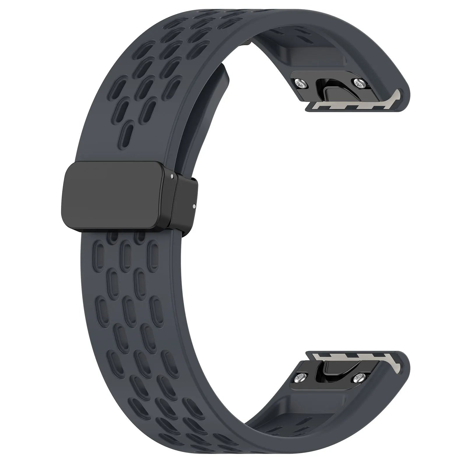 Quick release watch strap for Garmin Fenix watches in multiple colours and sizes.