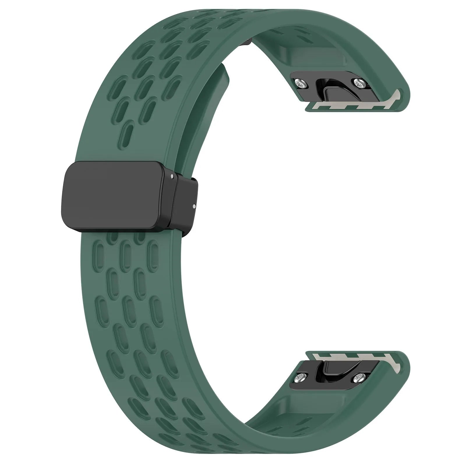 Quick release watch strap for Garmin Fenix watches in multiple colours and sizes.