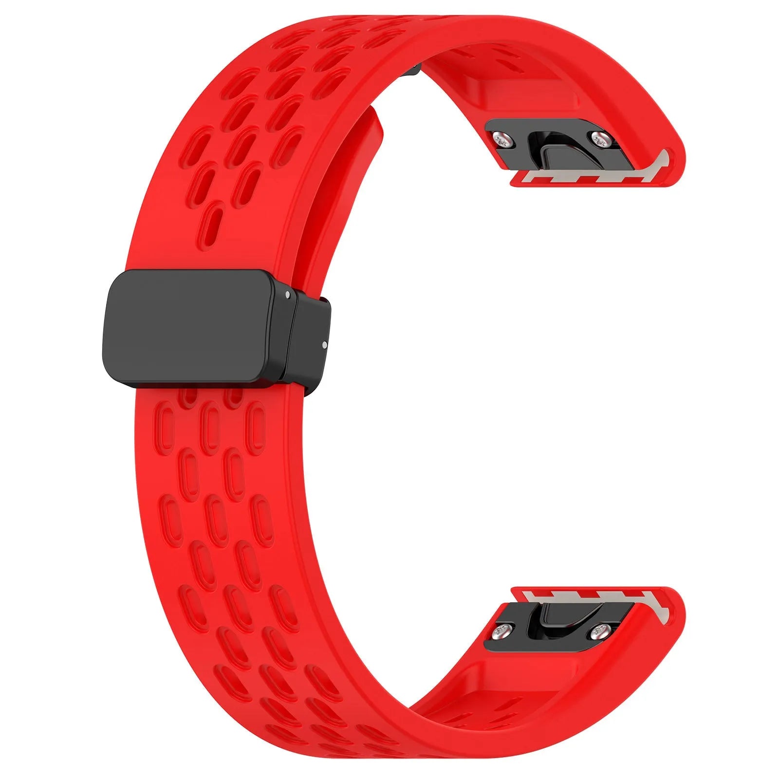 Quick release watch strap for Garmin Fenix watches in multiple colours and sizes.