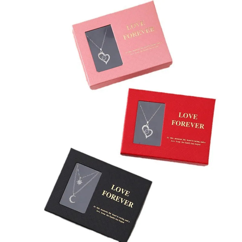 Red soap flower gift set with six roses in a box and matching handbag, Korean style decoration.