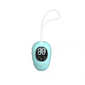 Rechargeable silicone sleep aid monitor with handheld grip design in black, green, and white colour options