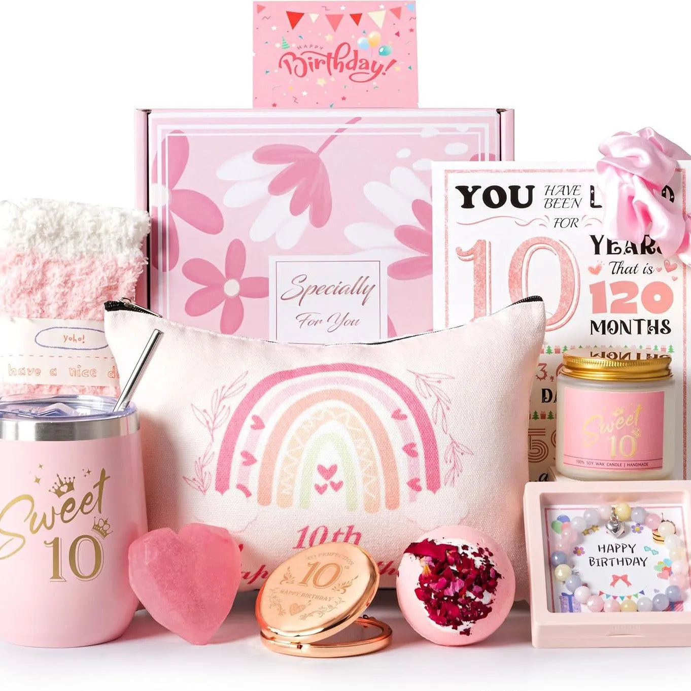 Soy wax aromatherapy candle gift set in a modern gift box with a choice of colour suits.