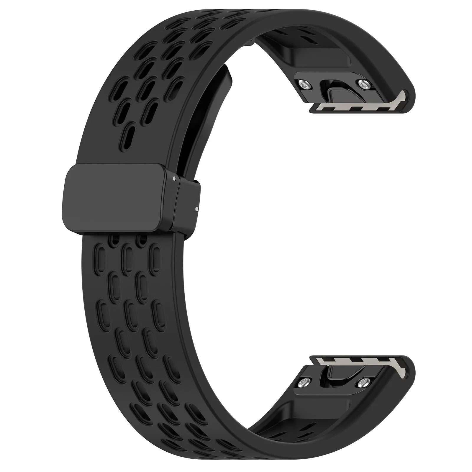 Quick release watch strap for Garmin Fenix watches in multiple colours and sizes.