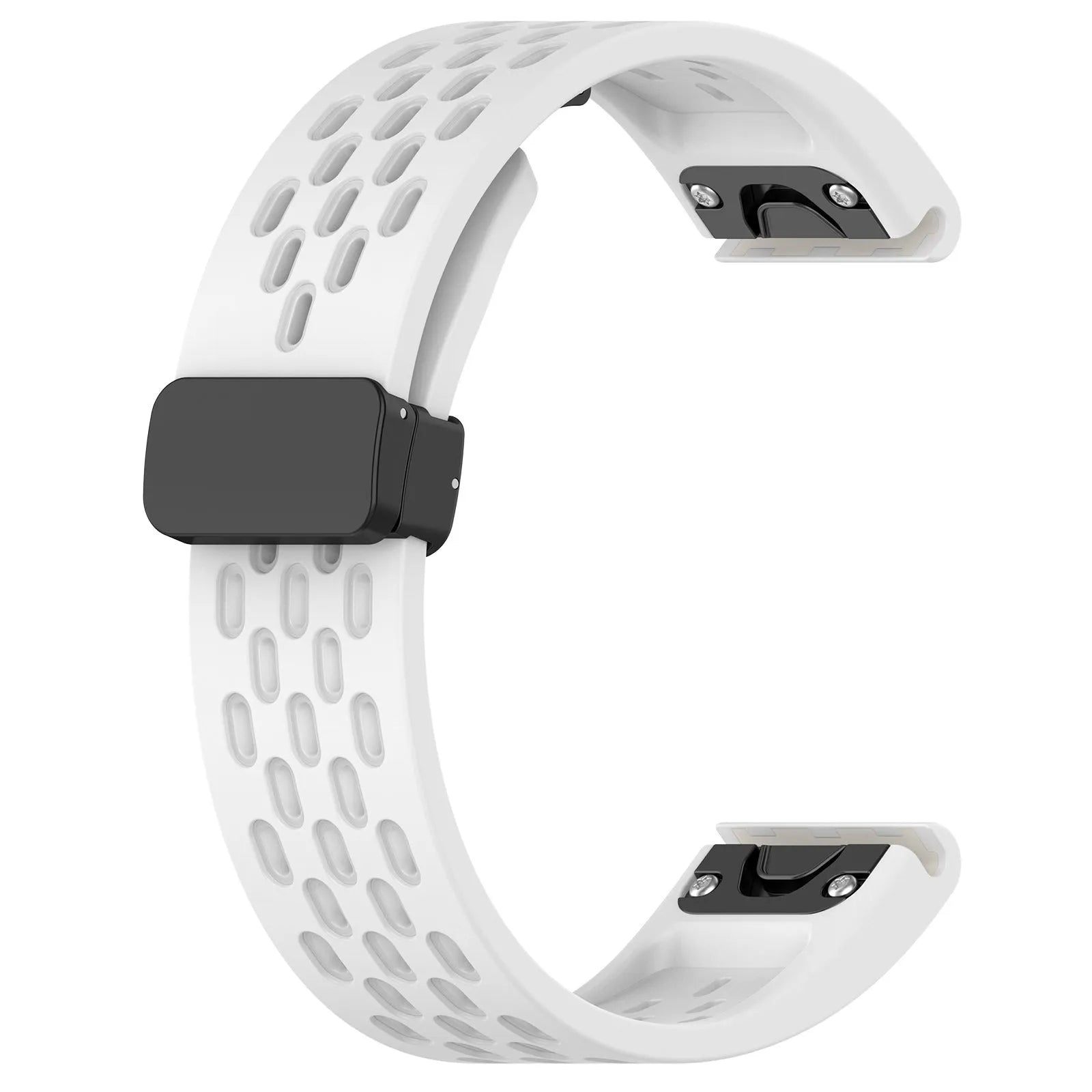 Quick release watch strap for Garmin Fenix watches in multiple colours and sizes.