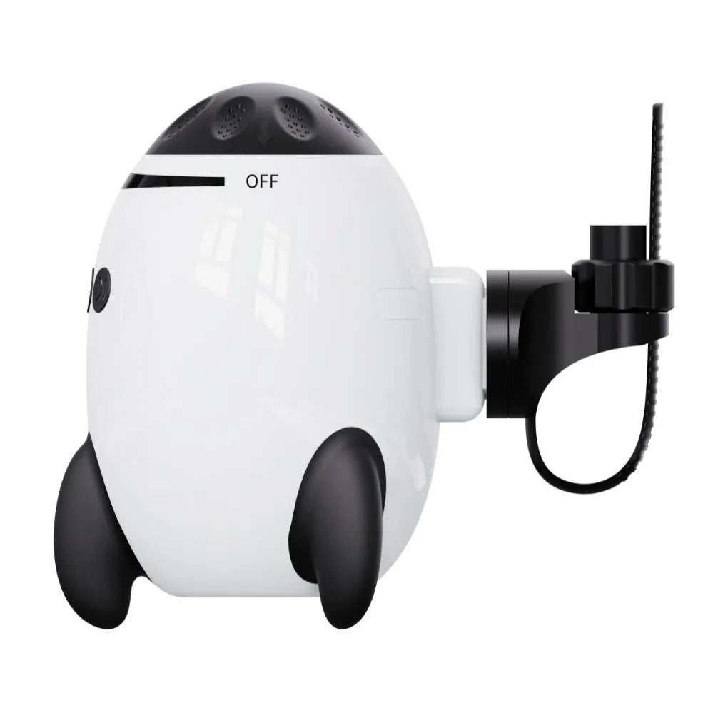 White ABS plastic baby stroller shaking device with Bluetooth and white noise functions