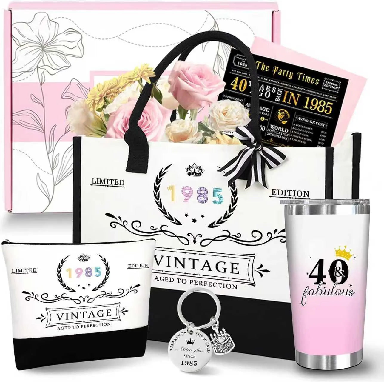 Soy wax aromatherapy candle gift set in a modern gift box with a choice of colour suits.