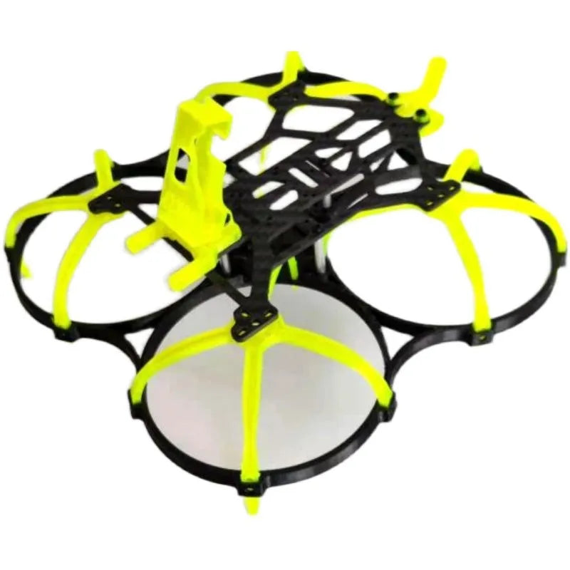 Velociraptor 110mm 3-inch TPU frame rack with 2mm carbon base plate for FPV drone builds