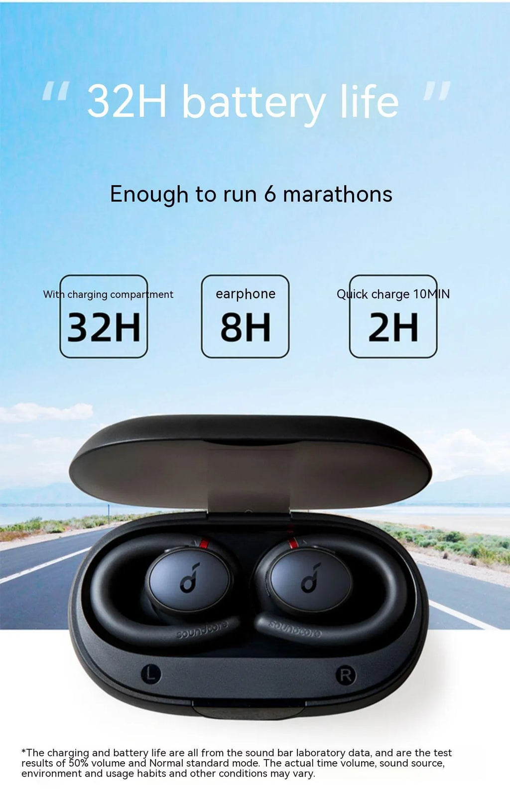 Sport X10 black ear hook Bluetooth sports headset with noise reduction and waterproof function