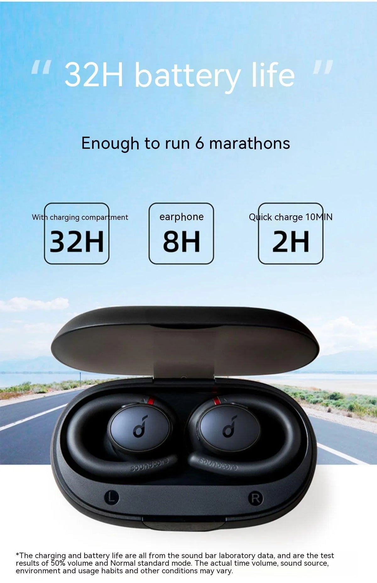 Sport X10 black ear hook Bluetooth sports headset with noise reduction and waterproof function