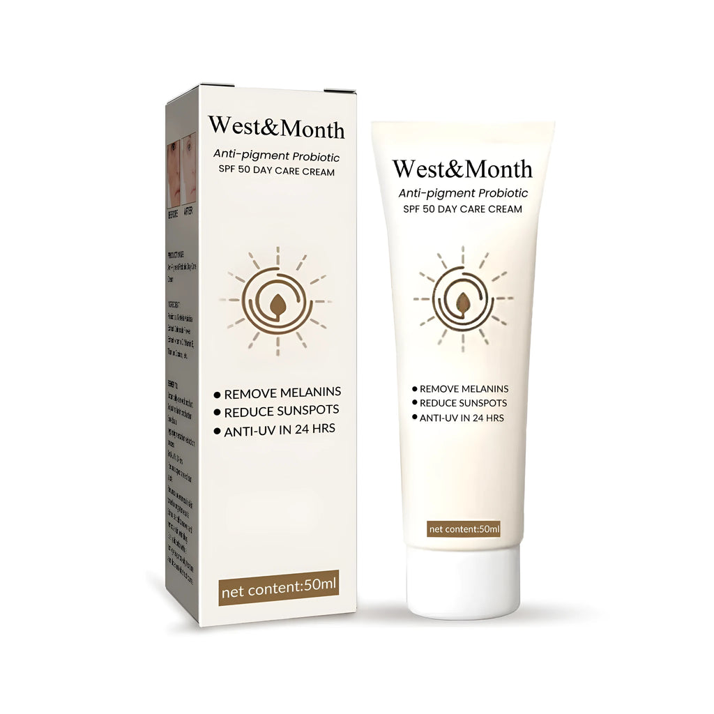 50g tube of probiotics protective cream with brightening vitamin C and titanium dioxide UV protection