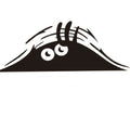 Self-adhesive body sticker with face design measuring 19cm by 7cm