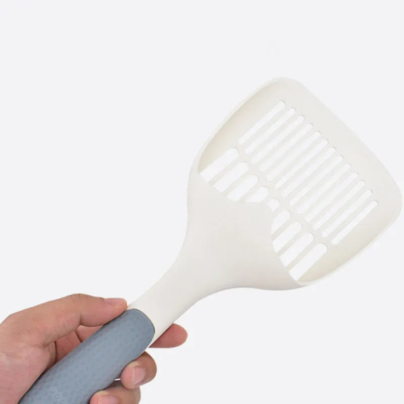 Large cat litter shovel for tofu cat litter, plastic scoop for pet cleaning, 1pcs or 2pcs option