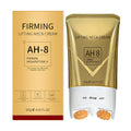 Neck cream with roller applicator in 8.8 x 3.5 x 16.5 cm container, 120g wrinkle treatment