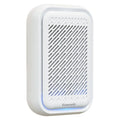 White wall-mounted air purifier unit for small rooms under 10 square metres