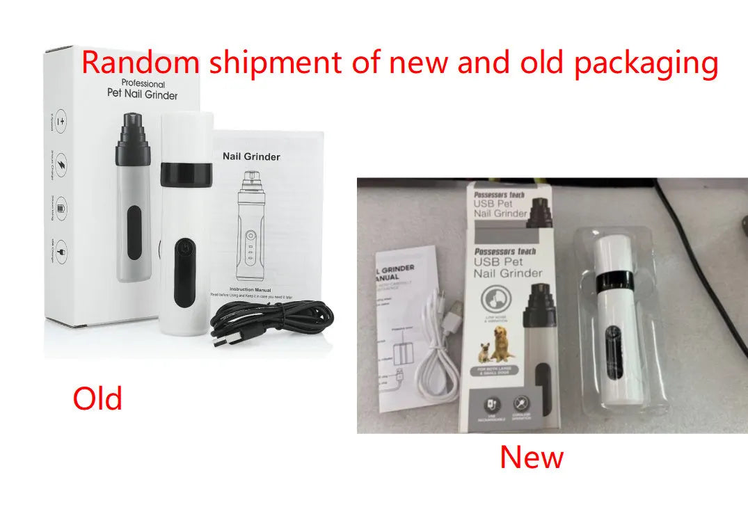 Second Gear Pet Nail Sharpener in white colour with ergonomic design and adjustable speed settings