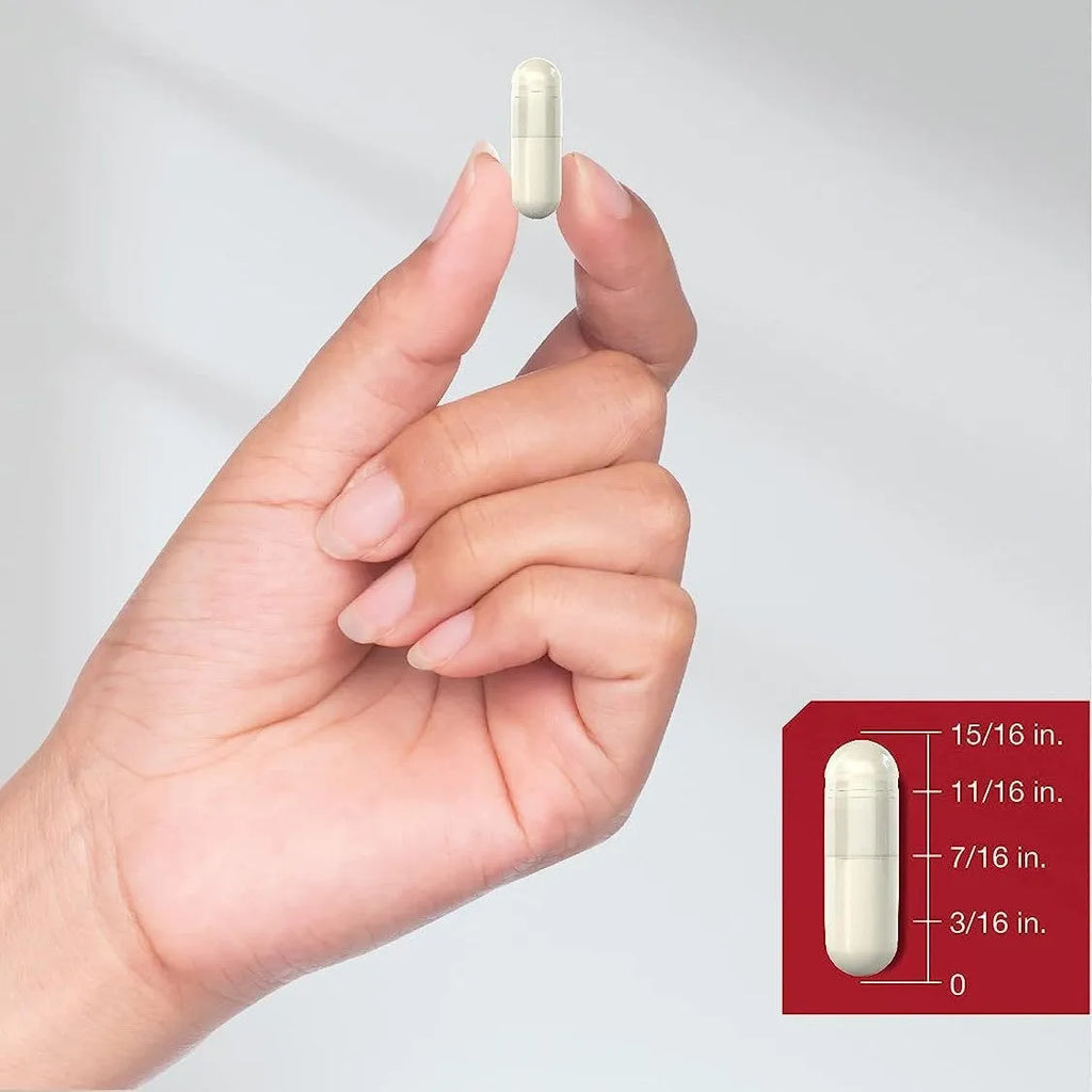 Bottle of 150 apple vinegar health capsules in tablet form for dietary supplementation