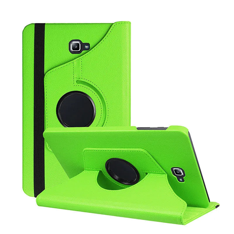 Rotating leather tablet case for Lenovo T-series models in multiple colour options