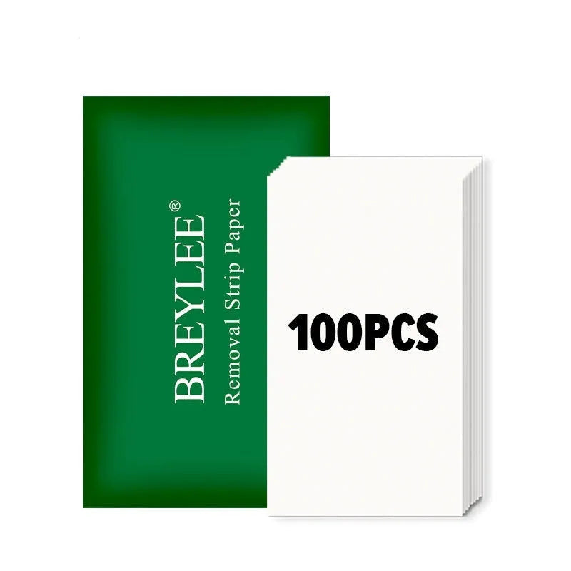 BREYLEE nasal mask paper 100pcs 7.8 x 12.5cm disposable liner sheets for face masks
