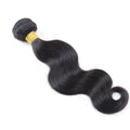 Black real hair wig hand-woven curtain roll for ladies 12-30 inch length options
