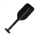 Retractable paddle in yellow with telescoping aluminium alloy shaft and PVC blade for inflatable boats