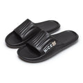 Cartoon pattern EVA flip flop slippers in multiple colours for bathroom use