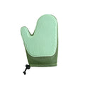 Right-hand pet grooming glove for dog and cat hair removal, shown in dark blue colour.