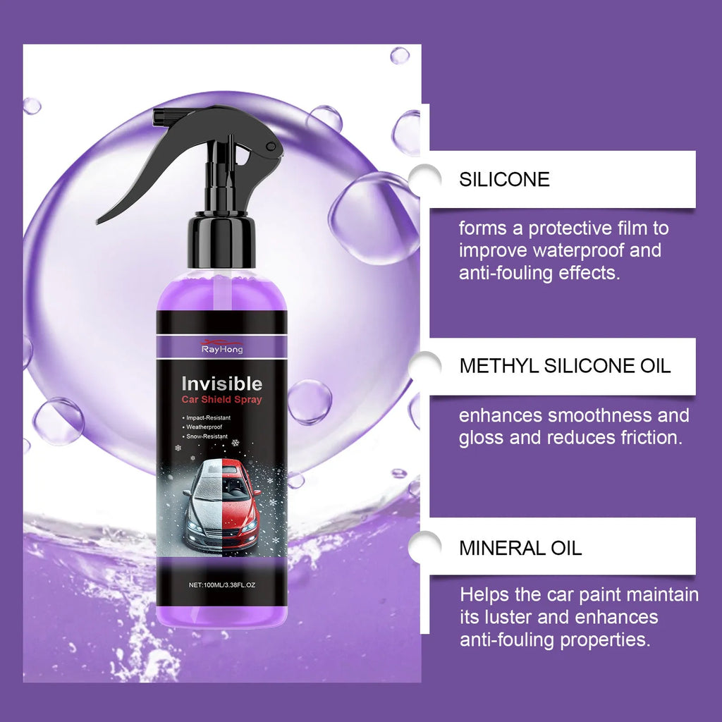 100ml car coating protective spray bottle for automotive paint protection and gloss enhancement