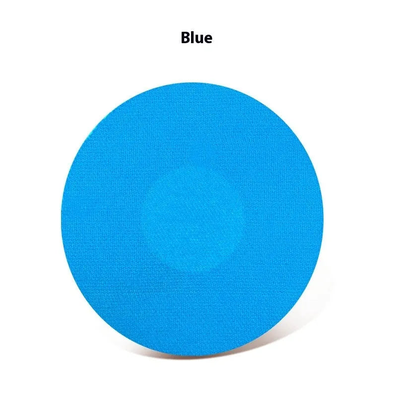 Sports anti-slip adhesive patch glue-free self-adhesive for sensor anti-drop in black skin colour pink blue