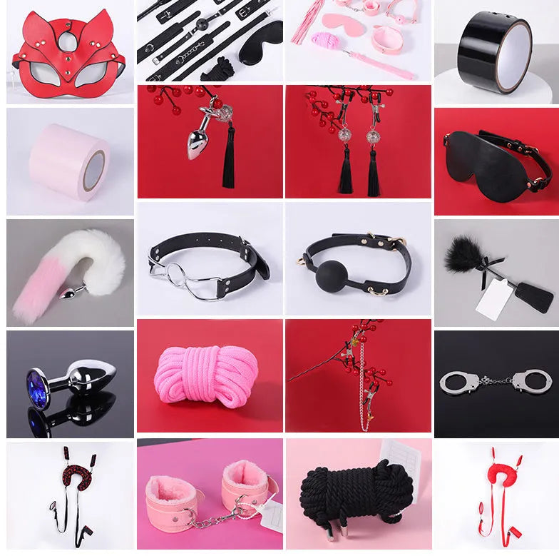 Smsex Toy Docking Plug in pink colour, made from PU leather with manual craft finish