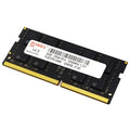 A single DDR4 SODIMM laptop memory module for RAM upgrade, showing gold contacts and label with capacity/speed.